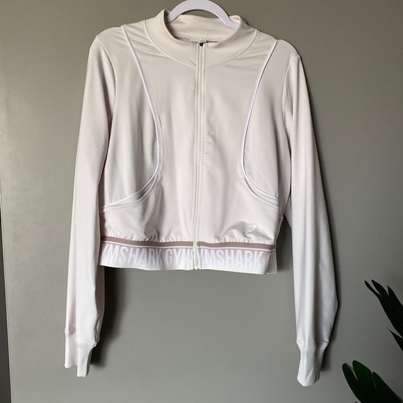 Gymshark Jackets & Blazers - Gymshark Cropped Track Zip Up
